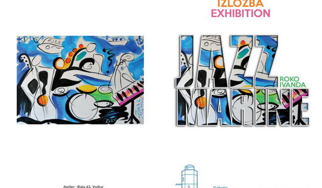Izložba “Jazz Marine” vodičkog slikara Roka Ivande u Kapetanovoj kuli