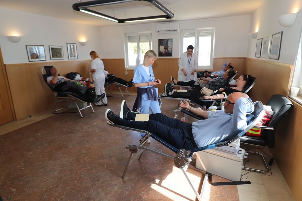 U Viru održana akcija dobrovoljnog darivanja krvi U Viru održana akcija dobrovoljnog darivanja krvi