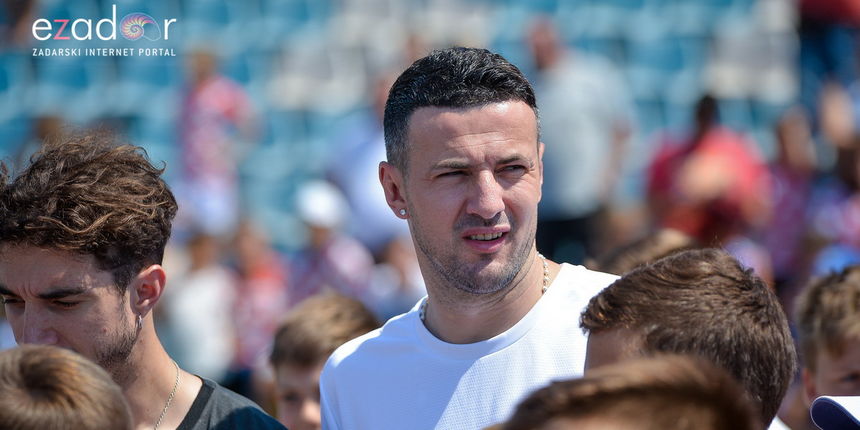 Zadarska vatrena četvorka na Stanovima se družila s mladim zadarskim nogometašima