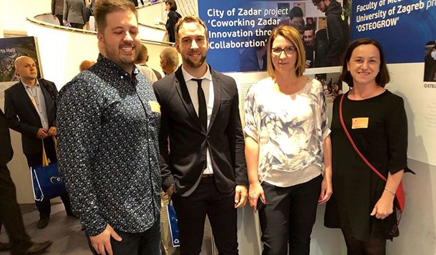 Zadarski projekt “Coworking – suradnjom do inovacija” zasjao u Bruxellesu