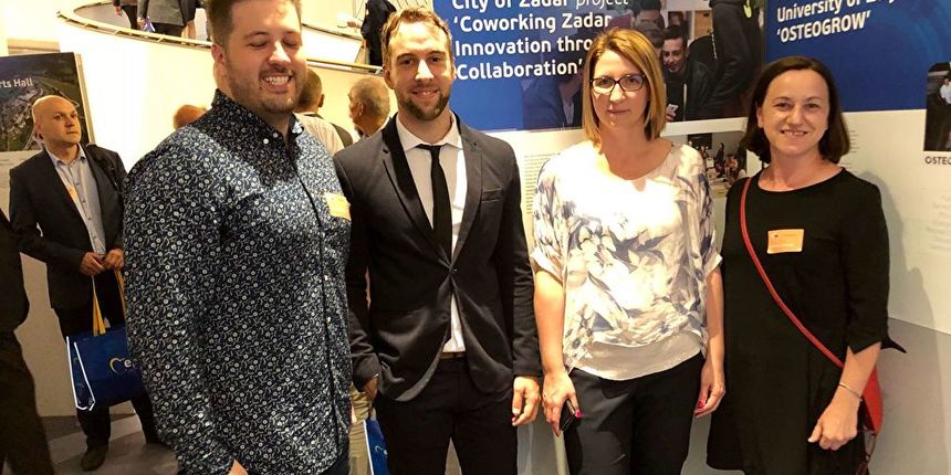 Zadarski projekt “Coworking – suradnjom do inovacija” zasjao u Bruxellesu
