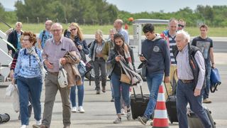 U zračnu luku Zadar svečano sletio prvi zrakoplov Lufthanse iz Frankfurta