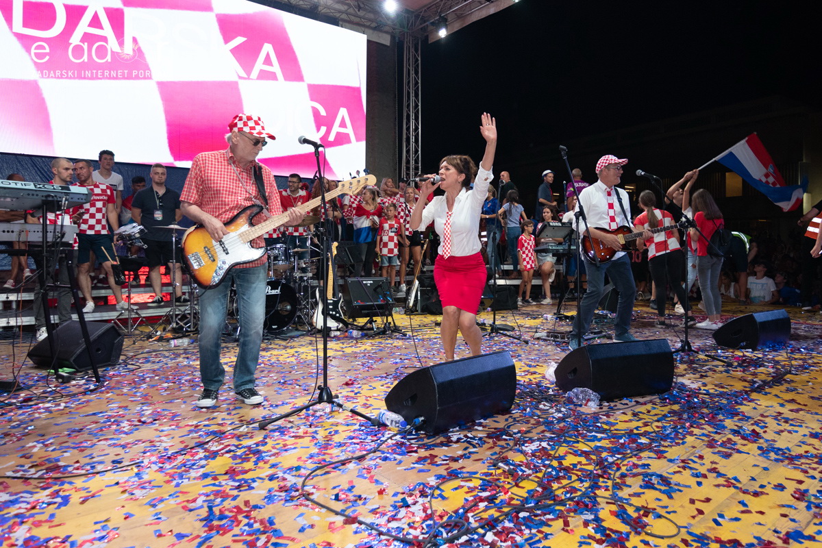 Veličanstven doček četvorice zadarskih Vatrenih