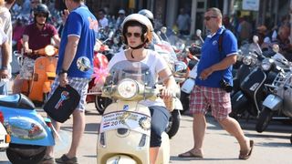 U Biogradu na moru zapoceo je Vespa World Days 2015 koji traje od 11-14. lipnja. Ocekuje se dolazak 5000 vozaca iz 32 zemlje. Photo: Hrvoje Jelavic/PIXSELL U Biogradu na moru zapoceo je Vespa World Days 2015 koji traje od 11-14. lipnja. Ocekuje se dolazak 5000 vozaca iz 32 zemlje. Photo: Hrvoje Jelavic/PIXSELL