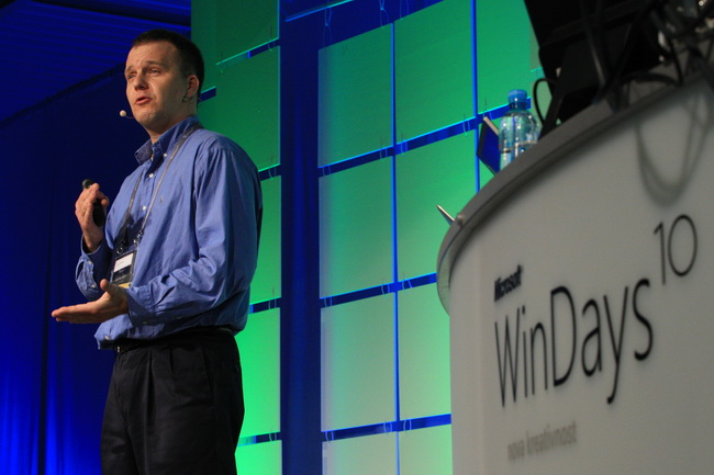 Rovinj, 190410.
U staroj TDR-ovoj tvornici cigareta pocela je deseta konferencija WinDays. Ove godine WinDays konferencija je podjeljena na dve tematske jedinice: prvi je WinDays tehnology koji traje od 19. do 22. 4. te WinDays business koji ce se odrzat Rovinj, 190410.
U staroj TDR-ovoj tvornici cigareta pocela je deseta konferencija WinDays. Ove godine WinDays konferencija je podjeljena na dve tematske jedinice: prvi je WinDays tehnology koji traje od 19. do 22. 4. te WinDays business koji ce se odrzat