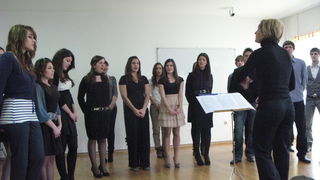 Dodjela nagrada za umjetničke radove u gimnaziji J. Barakovića Dodjela nagrada za umjetničke radove u gimnaziji J. Barakovića