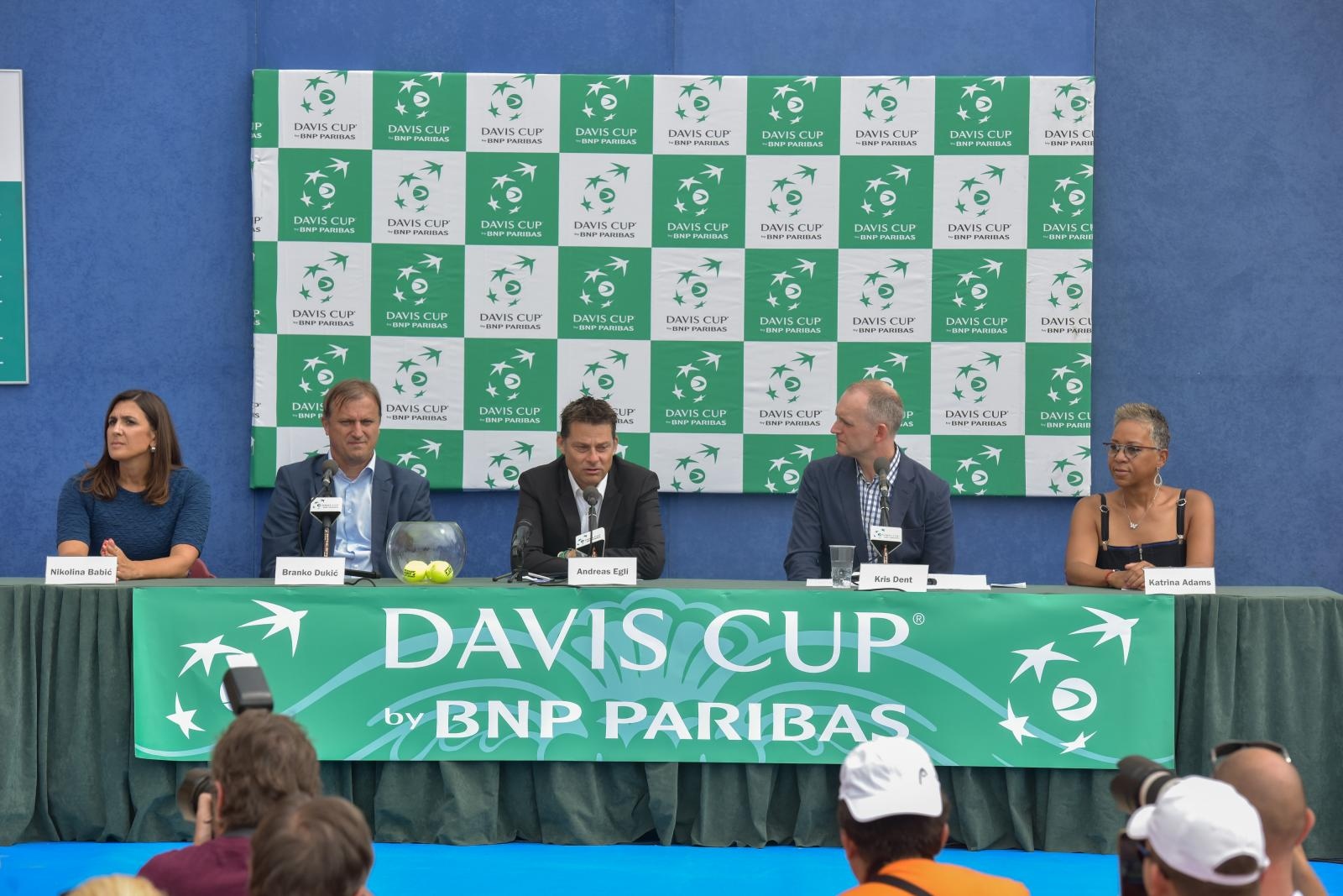 Na zadarskom Forumu održan je ždrijeb Davis Cup susreta između Hrvatske i SAD-a