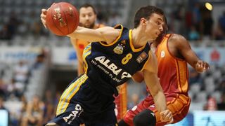 Drugi dan Zadar Basketball turnira u dvorani Krešimira Ćosića: susret izmedju Galatasaray Liv Hospital i Alba Berlin. Photo: Filip Brala/PIXSELL