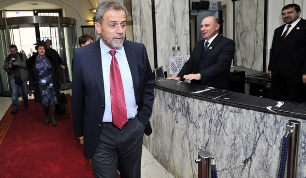 Zagreb, 121111. 
Parlamentarni izbori 2011.
Sabor RH.
Nezavisni kandidat za predstojece parlamentarne izbore, Milan Bandic, i nositelji njegove nezavisne liste za prvu, drugu, sestu i sedmu izbornu jedinicu, Jelena Pavicic Vukicevic, Miodrag Demo i Slavko