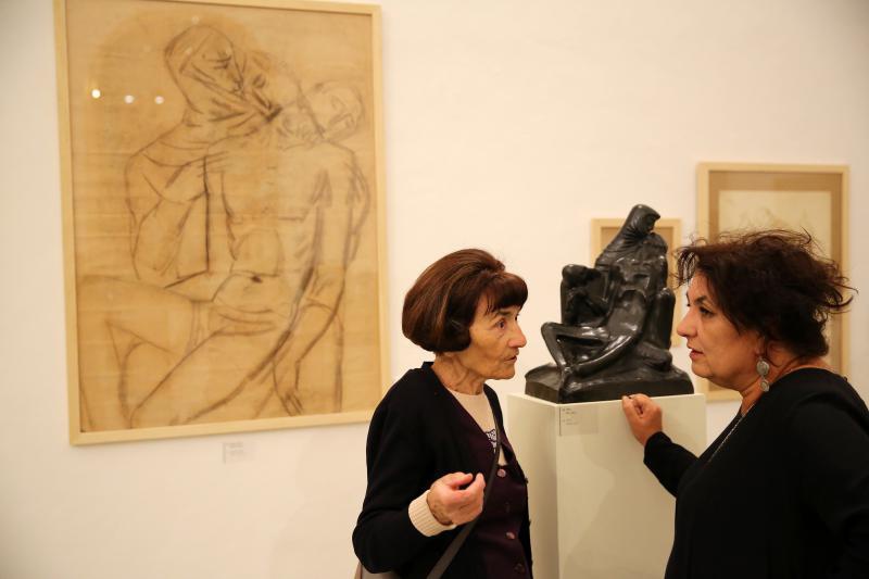 Gradska loža: Otvorenje izložbe “Zahvalimo njoj…” Ivana Meštrovića, Foto: Filip Brala/PIXSELL Gradska loža: Otvorenje izložbe “Zahvalimo njoj…” Ivana Meštrovića, Foto: Filip Brala/PIXSELL