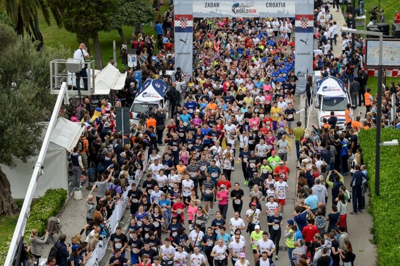 Zadar: Start najbrojnije svjetske utrke Wings For Life World Run, Photo: Dino Stanin/PIXSELL Zadar: Start najbrojnije svjetske utrke Wings For Life World Run, Photo: Dino Stanin/PIXSELL