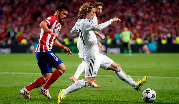 David Villa i Luka MOdrić, foto: facebook.com