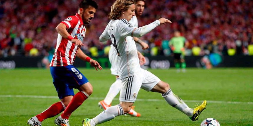 David Villa i Luka MOdrić, foto: facebook.com