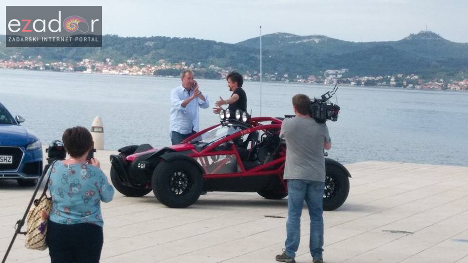Grand Tour Live: Jeremy Clarkson, Richard Hammond i James May snimali na Pozdravu suncu