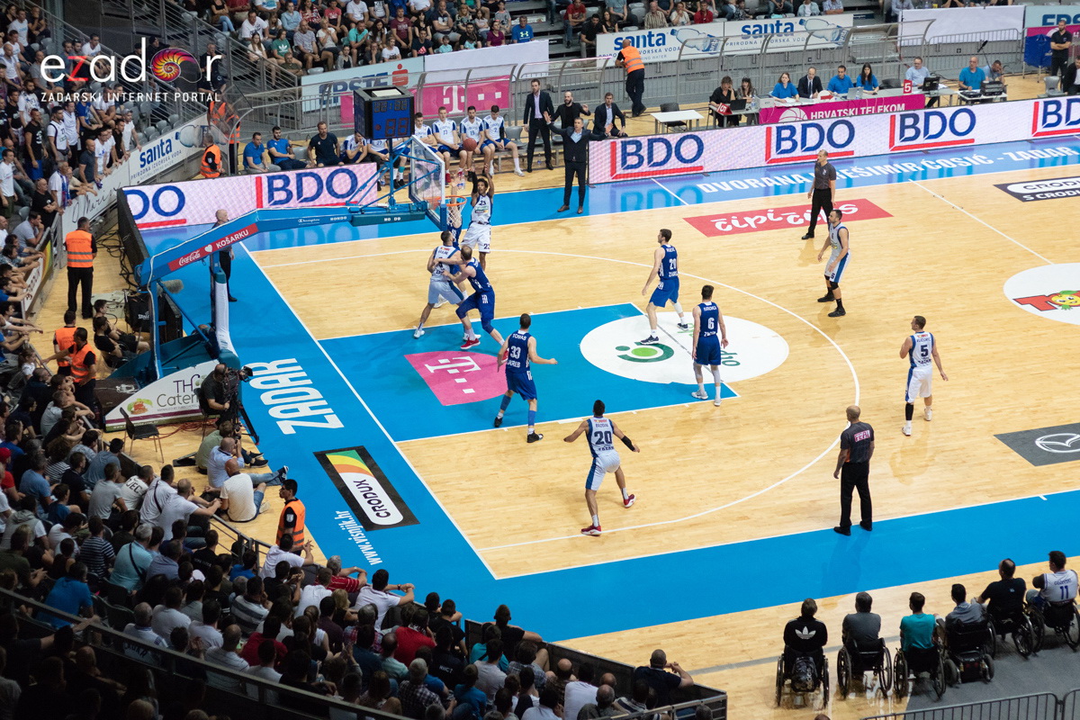 Polufinale doigravanja HT Premijer lige, 3. utakmica: KK Zadar – KK Cibona 88-96