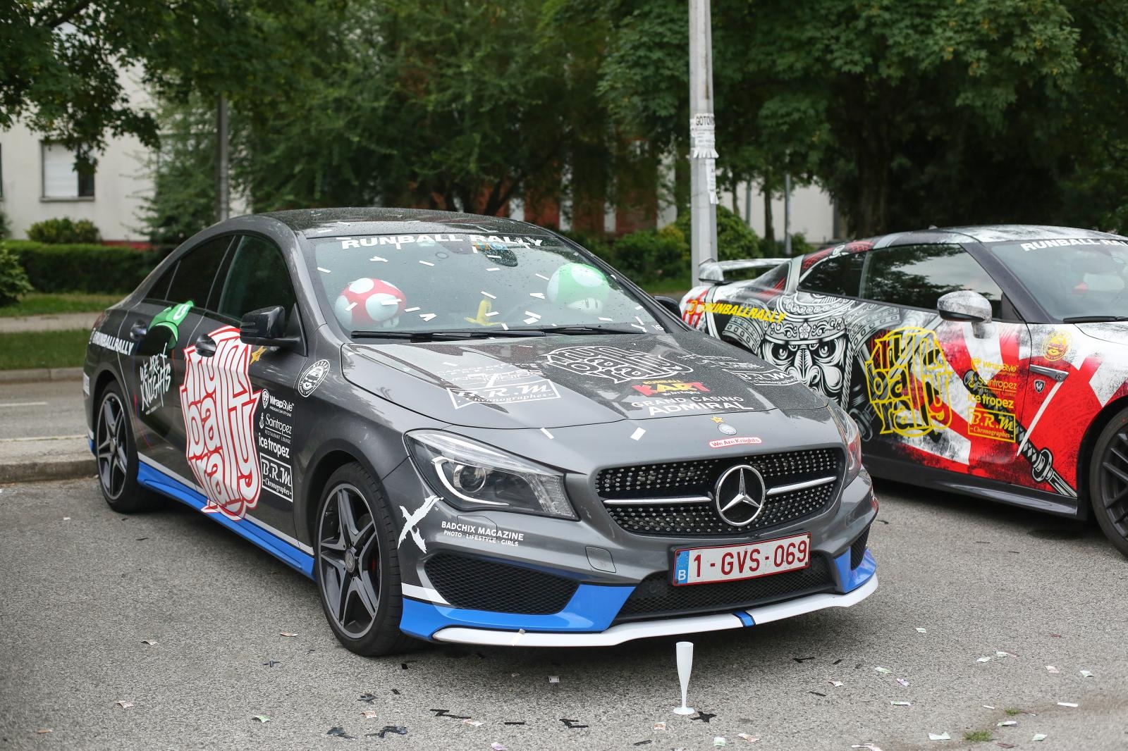 Zagreb: 40 sportskih automobila na Runball Rallyju ispred hotela Admiral