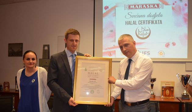 Maraska Zadar dobila halal certifikat
