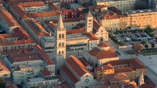 Zadar iz zraka, panorama Zadra Zadar iz zraka, panorama Zadra