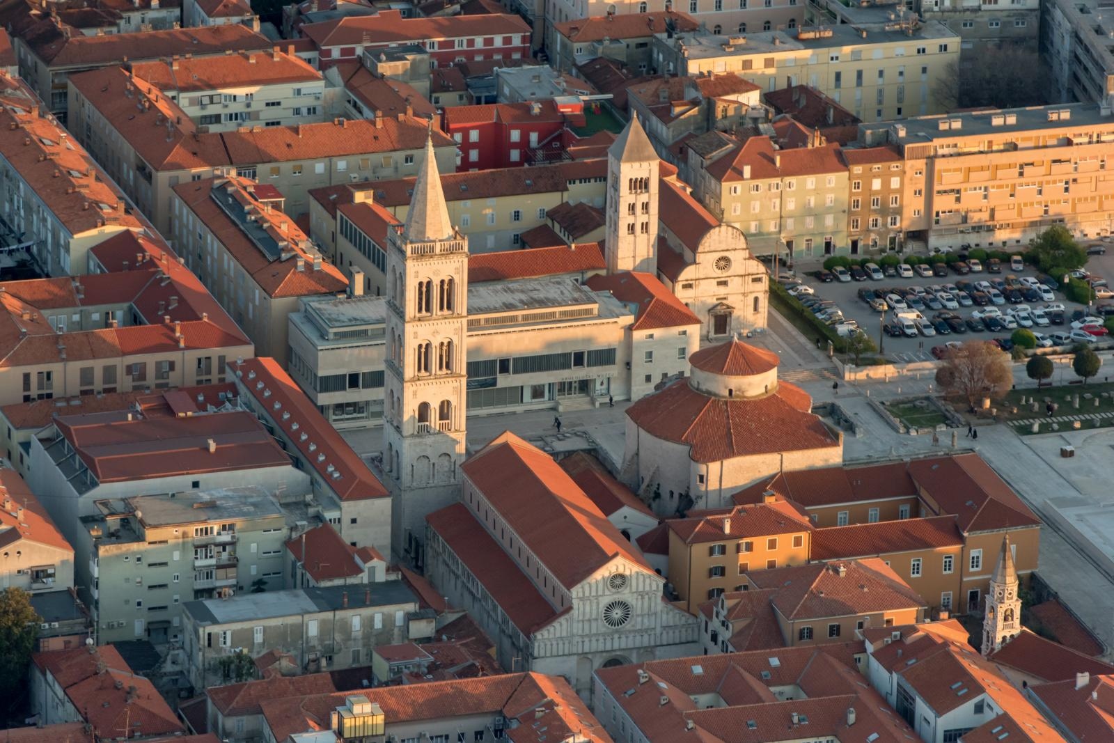 Zadar iz zraka, panorama Zadra Zadar iz zraka, panorama Zadra
