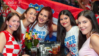 Zadar je gorio: Velika fešta nakon plasmana Vatrenih u finale Svjetskog prvenstva