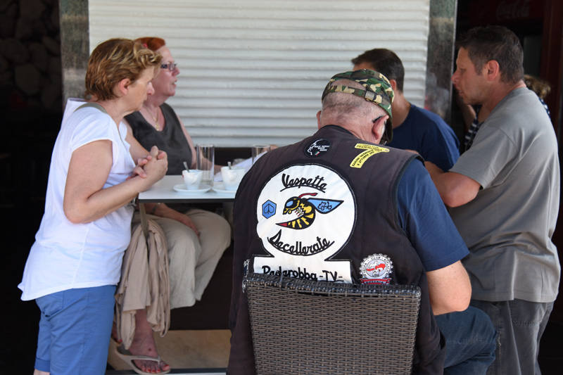 Vespaši zauzeli Biograd, foto: Vinko Pešić