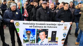 Kolona sjećanja u Vukovaru 18. studenog 2021. Kolona sjećanja u Vukovaru 18. studenog 2021.