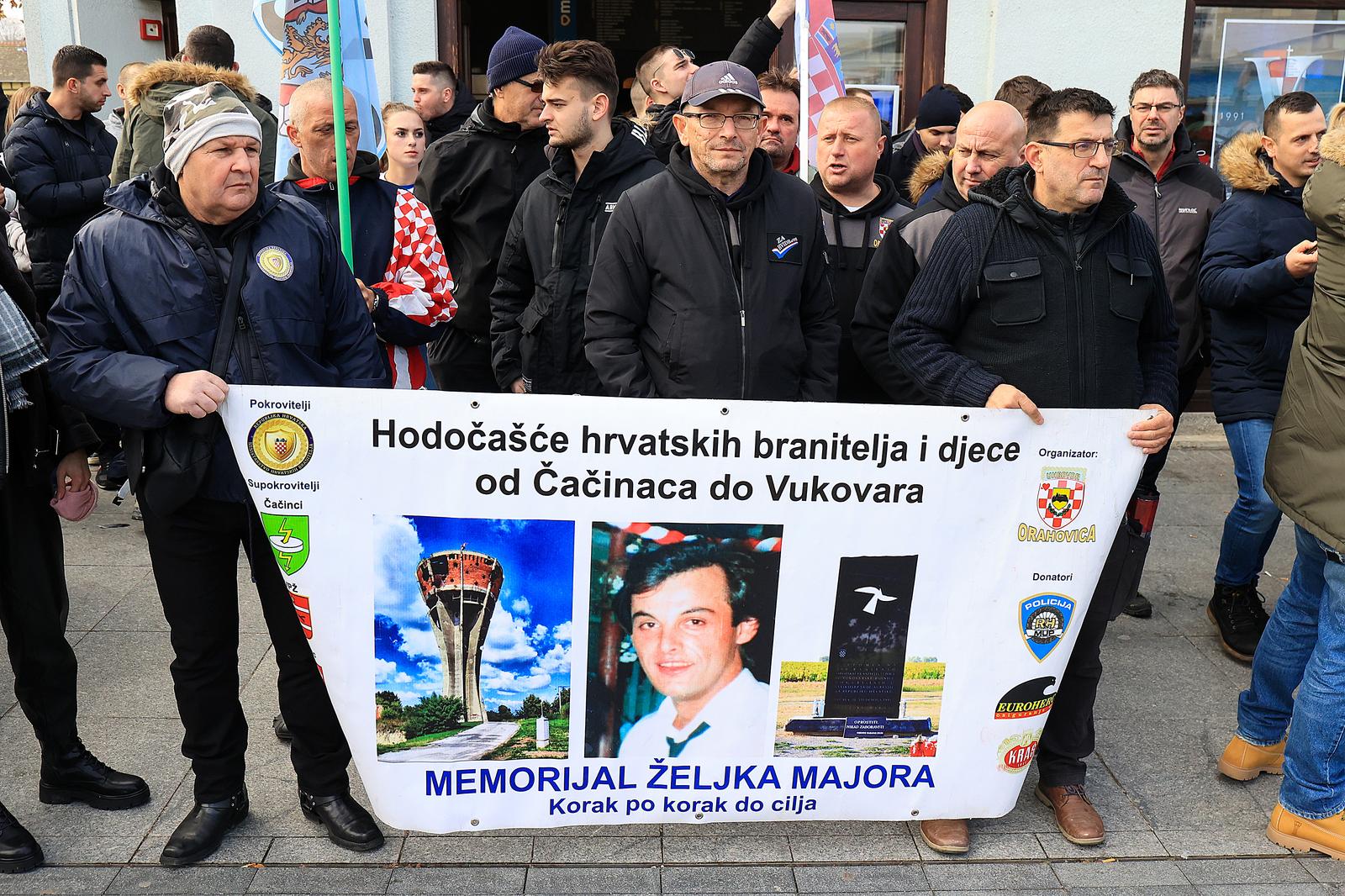 Kolona sjećanja u Vukovaru 18. studenog 2021. Kolona sjećanja u Vukovaru 18. studenog 2021.