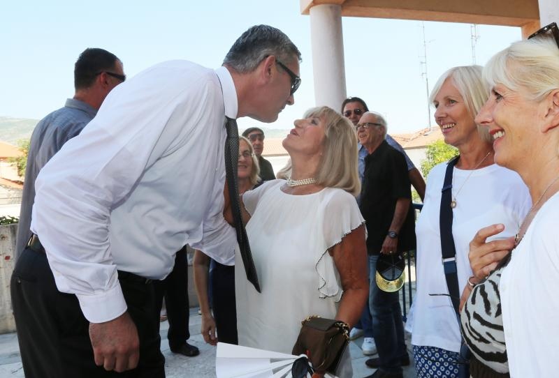 Stojko Vranković dobio nagradu za životno djelo Grada Drniša, Foto: Duško Jaramaz/PIXSELL