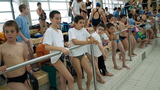 Prvi povijesni plivacki miiting na bazenu SC Visnjik