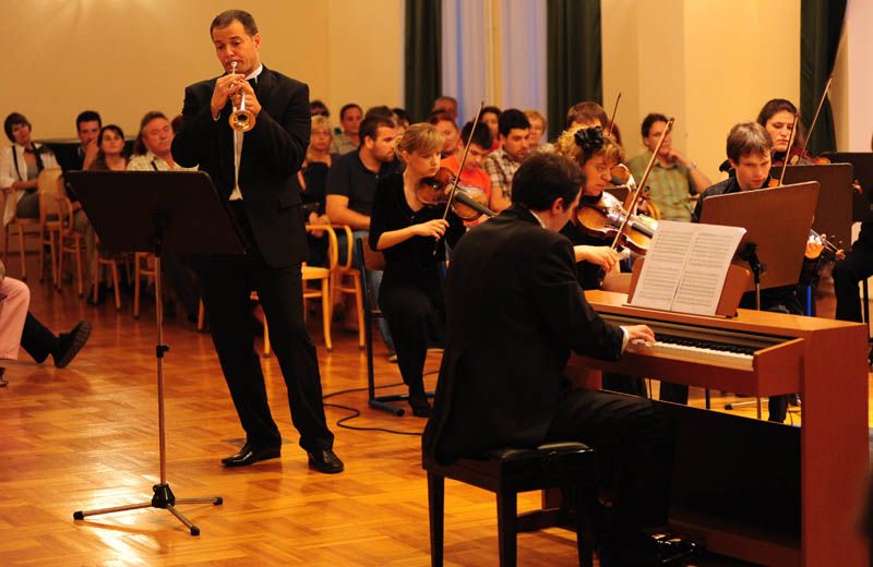 Sveuciliste u Zadru, Zadarski komorni orkestar i Ivan Repusic, foto: N. Marcev