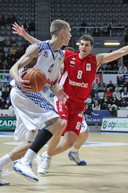 KK Zadar – KK Radnički (foto: Marin Gospić)