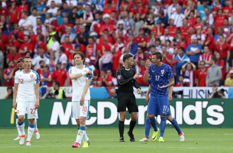 Stadion Geoffroy-Guichard, Saint-Etienne, UEFA EURO 2016., 2. kolo, skupina D, Česka – Hrvatska. Photo: PIXSELL Stadion Geoffroy-Guichard, Saint-Etienne, UEFA EURO 2016., 2. kolo, skupina D, Česka – Hrvatska. Photo: PIXSELL