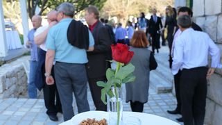 Delegacija Južnomoravske regije u posjeti otoku Viru Delegacija Južnomoravske regije u posjeti otoku Viru