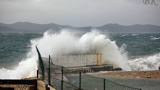 Jugo u Zadru 29. ozujka 2009. (Foto: Boris Kacan)