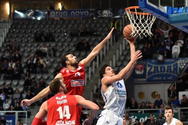 22. kolo ABA lige: Zadar – Szolnoki Olaj 71-64. Photo: Dino Stanin/PIXSELL 22. kolo ABA lige: Zadar – Szolnoki Olaj 71-64. Photo: Dino Stanin/PIXSELL