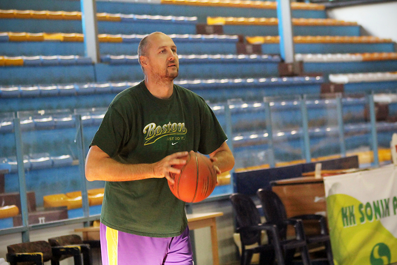 Jazine: Dino Radja trenirao s igracima Zadra, foto: Sasa Cuka Jazine: Dino Radja trenirao s igracima Zadra, foto: Sasa Cuka