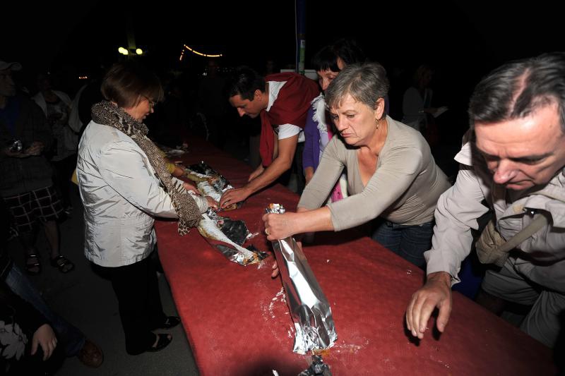 Biograd na Moru: Kilometarska štrudla za Guinnessa, Foto: Dino Stanin/PIXSELL