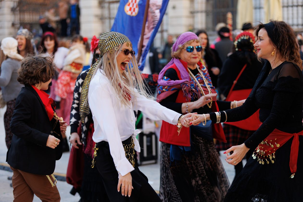 17 Karnevalska povorka Zadar 15.2.2026, Foto Bojan Bogdanić