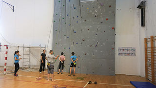 Bibinje: Natjecanje u sportskom penjanju na umjetnoj stijeni, foto: Leo Banić