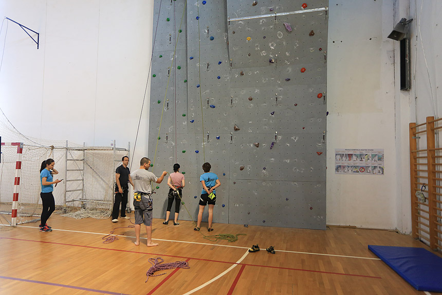 Bibinje: Natjecanje u sportskom penjanju na umjetnoj stijeni, foto: Leo Banić