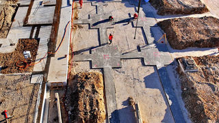 Izgradnja zgrade terminala u putničkoj luci Gaženica, foto: Lučka uprava Zadar Izgradnja zgrade terminala u putničkoj luci Gaženica, foto: Lučka uprava Zadar