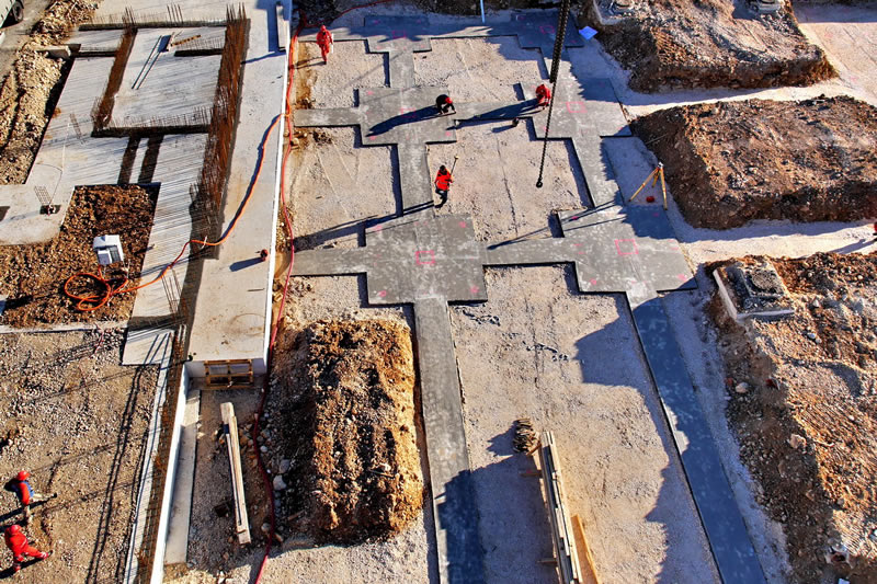 Izgradnja zgrade terminala u putničkoj luci Gaženica, foto: Lučka uprava Zadar Izgradnja zgrade terminala u putničkoj luci Gaženica, foto: Lučka uprava Zadar