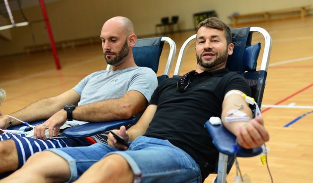 U organizaciji sekcije HZSN Zadar u dvorani 1 SC Višnjik održana je akcija dobrovoljnog darivanja krvi na kojoj je prikupljeno 25 doza tekućine koja život znači. Foto: Iva Perinčić