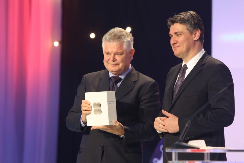 25.10.2013., Zadar – U Falkensteiner hotelu u Punta Skali dodjeljene su nagrade “Covjek – kljuc uspjeha u turizmu”. Svecanosti su prisustvovali premijer Zoran Milanovic te ministri Darko Lorencin i Gordan Maras te brojni drugi uvazeni gosti. Photo: Fili