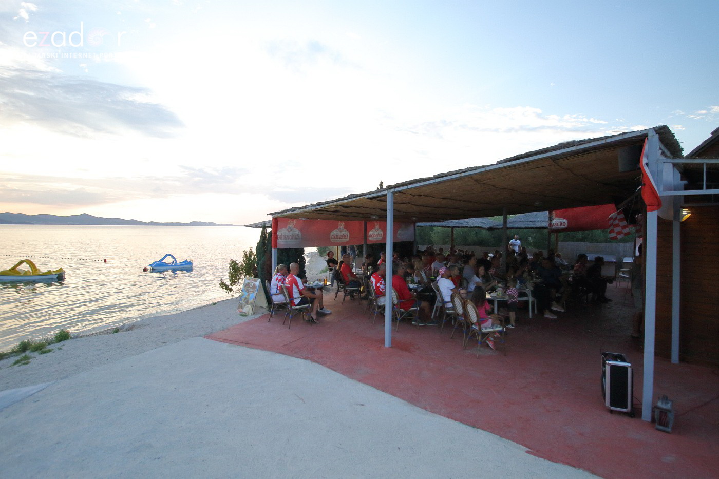 Bibinje: Navijanje za Vatrene i fešta nakon pobjede nad Engleskom