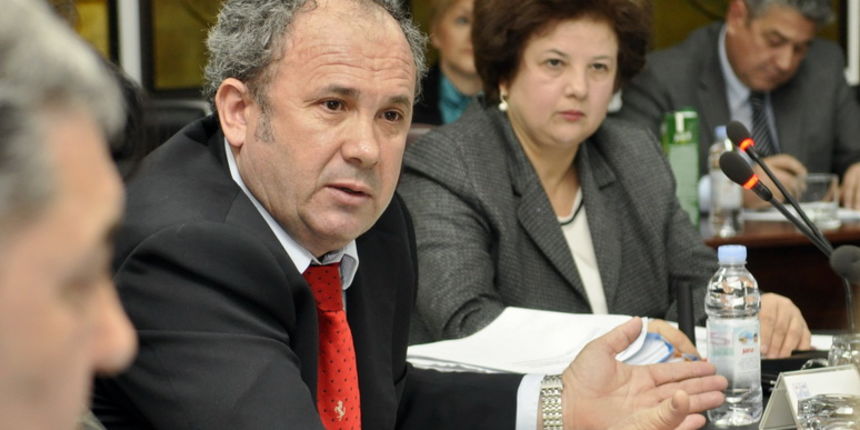 Split, 271211.
Zgrada Gradskog poglavarstva grada Splita (Banovina).
Sjednica Gradskog vijeca Splita na kojoj se raspravljalo o gradskom proracunu za 2012.
Na slici: gradonacelnik Zeljko Kerum.
Foto: Josko Supic / CROPIX