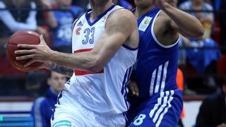 Zagreb – 7. kolo A-1 lige za prvaka, KK Cibona – KK Zadar 82-66. Photo: Goran Stanzl/PIXSELL Zagreb – 7. kolo A-1 lige za prvaka, KK Cibona – KK Zadar 82-66. Photo: Goran Stanzl/PIXSELL