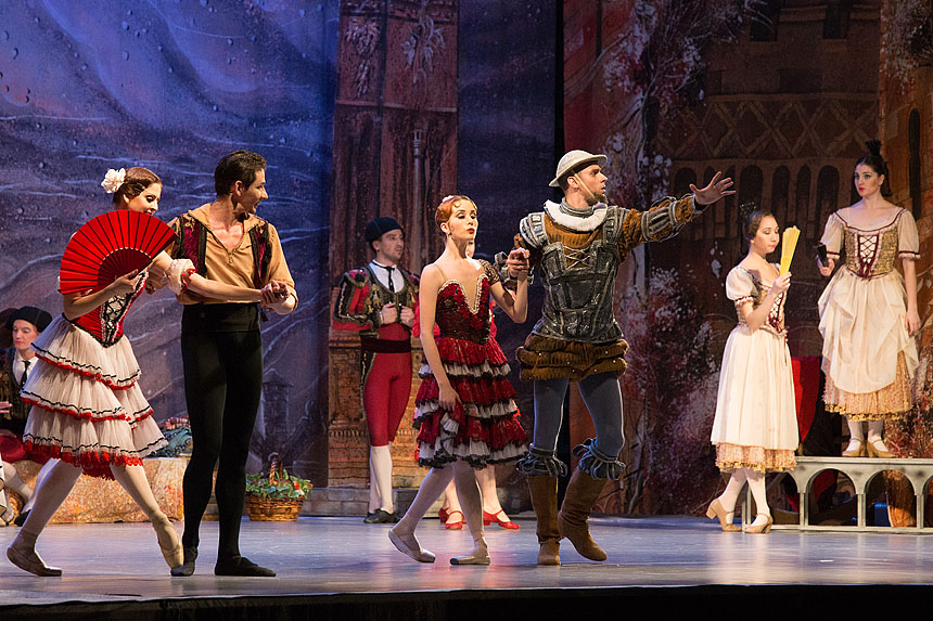 Baletna predstava “Don Quixote”, foto: Leo Banić