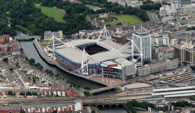 Cardiff Millennium stadium, foto: twitter