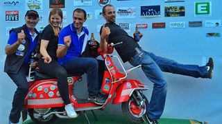 Vespa klub Zadar u Austriji, foto-klub Scooterie Liebnitz